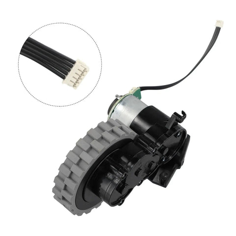 Left And Right Traveling Wheel Replacement For X6 X8 Robot Vacuum Cleaners, Plug And Play Direct Fit, Durable Castor with connector