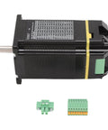Integrated Servo Stepper Motor With Closed Loop Controller And Driver, Pro Grade 2Nm Torque, 0-3000 RPM, with connectors