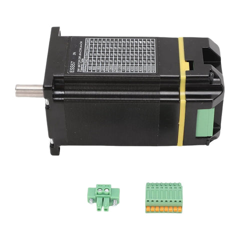 Integrated Servo Stepper Motor With Closed Loop Controller And Driver, Pro Grade 2Nm Torque, 0-3000 RPM, with connectors