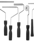 Fiberglass Roller Tool Set Of 5 for Resin Laminating and Repair, Bubble Paddle Rollers with various sizes for marine projects.