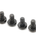 Mercedes Rear License Plate Screws Replacement Kit Stainless Steel Black Oxide Pack Of 4 For C Class And E Class Models C300 C250 C350 E350 E300 AMG OEM Style Fit No Rattle