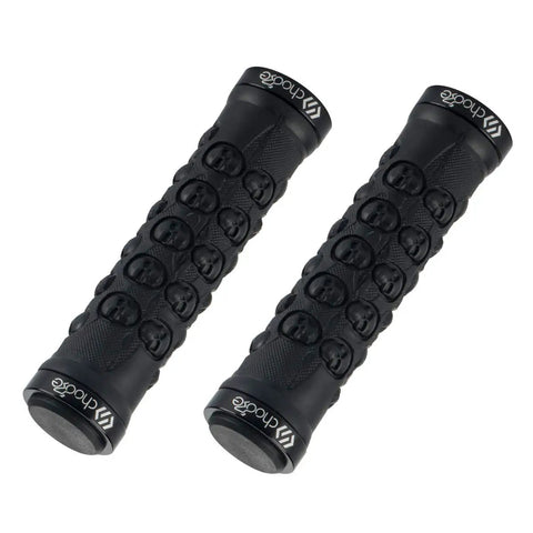 Mountain Bike Grips Double Lock On Handlebar Grips For MTB BMX Folding Bikes 22mm Diameter Soft Comfortable Palm Protection