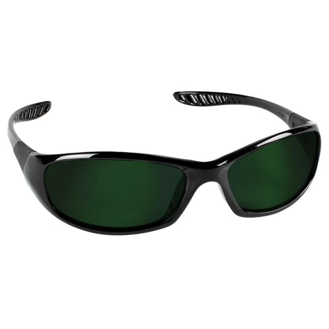 Hellraiser IRUV Shade 3.0 Safety Glasses With Black Frame, Infrared And Ultraviolet Protection For Light Cutting And Brazing