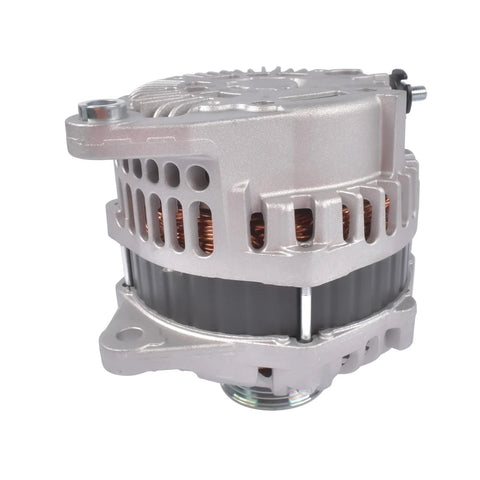 130A 12V Alternator Replacement For Nissan Altima 2011 To 2016 Maxima Murano Quest V6 3.5L CW 7 Groove 11341N 231001AA1A 23100JA11A High Quality Auto Electrical Generator front view