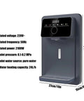 Wall Mounted Mains Fed Water Dispenser with Instant Heat and Adjustable Temperature, 2200W, Office Water Cooler
