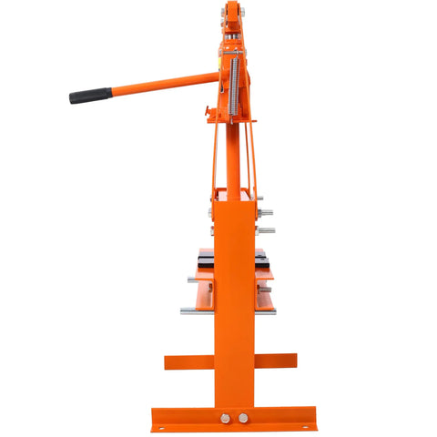 Top Quality Professional Six Ton Hydraulic Shop Press Heavy Duty A Frame Garage Workhorse With Adjustable Base Plate Orange Steel Construction For Auto Repair And No Sweat Garage Grind