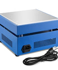 Pro Grade 110V 850W Soldering Hot Plate Station With LED Display And Microcomputer Control, 200x200mm Aluminum Rework Heater