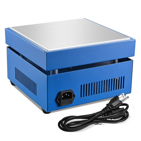 Pro Grade 110V 850W Soldering Hot Plate Station With LED Display And Microcomputer Control, 200x200mm Aluminum Rework Heater