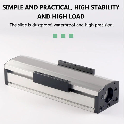 Pro Grade Linear Motion Guide Rail With 50 To 500 mm Travel And 0.03 mm Precision For DIY CNC Engraving Machines And Lathes, beefy aluminum rail