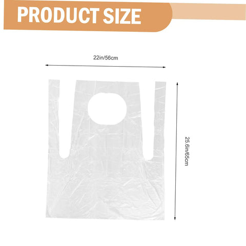 Get Ready To Tackle The Mess With This Slick Rock Solid Pack Of Twenty Five Chemical Resistant Waterproof Sleeveless Aprons In Transparent Plastic Perfect For Kitchen Grilling And Dirty Chores Giving You Zero Stress And Total Victory Today