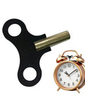 Sturdy Steel Clock Winding Key Set For Antique Grandfather Clocks And Mechanical Alarms, Smooth 4.4mm Square Inner Diameter