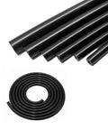 Top Notch 6-Pack 5FT High Performance Black Silicone Vacuum Tubing Hose Kit For Cars With 1/8 To 3/8 Inch Sizes And Tough High Heat Resistant Lines Built To Last black silicone vacuum hose kit, six sizes, coiled and cut ends
