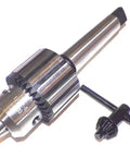 Heavy Duty Drill Chuck With MT2 Morse Taper Shank And JT33 Mount For Drill Presses One Thirty Second To Five Eighths Inch Clamping Range
