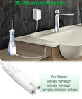 Plug And Play Cordless Water Flosser Charger For WP Series Replacements Arkare 3V Wall Power Supply with 6 Foot Adapter