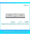 Pro Shop Grade Zero Steel Gauge Block Set Featuring One Five Hundred Three Hundreds And Three One Fifty Millimeter Calibration Gages, 600mm steel block.