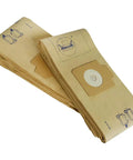 Disposable Dust Bag Kit Set Of 10 White Paper Vacuum Bags for 4 Gallon Canister Vacuums GD930 Series and Euroclean Models
