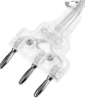 Foil Fencing Hand Wire Cord For Training And Competition Lightweight Portable Electric Conductivity Cable connector close-up
