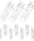 10 Piece Plastic Locking Shelf Pegs ABS Pins For Cupboards And Cabinets No Tools Needed For Quick Setup Easy Adjustable Shelf Supports