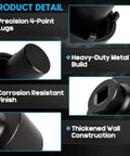 Beefy Heavy Duty Rear Axle Spindle Nut Socket For Transit 2015 To 2019 150 250 350 Fits Full Floating Axles Only Hub Nut Remover Replacement Tool