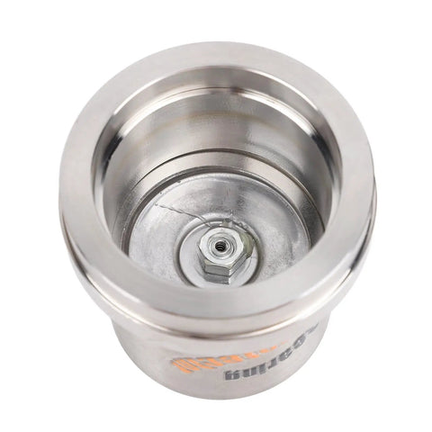 4 Piece Boat Trailer Wheel Bearing Protector Set With Stainless Steel Hub Grease Caps And Protective Bra Dual 2.441 Inch Design