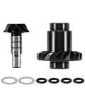 Underdrive Helical Axle Gear Set 20/8T Steel Alloy For 1/18 RC Crawler with washers, smoother operation components
