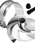 140mm Jet Ski Impeller 12 17 Pitch Three Blade Stainless Steel Propeller With Wear Ring Wrench And Seal Kit For Spark ACE 900 HO And Spark TRIXX 2014 New Models