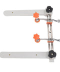 Drawer Slide Installation Tool Set With Magnetic Quick Fix System features stainless steel axles and orange knobs for cabinetry.