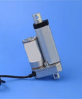 Built Rock Solid 500 Mm 24V Electric Linear Actuator Heavy Duty Push Rod Motor side view showing motor and connector.