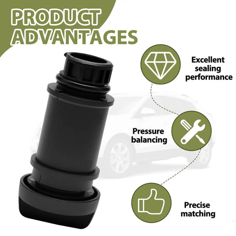 Chevy Engine Oil Filler Tube And Cap For 3.6L And 3.0L V6 Engines Fit Camaro Captiva Sport Equinox Impala Traverse GMC Acadia Terrain Saturn Outlook Vue Cadillac SRX with product advantages icons.