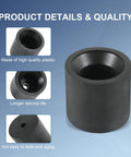 Close-up view of Low Profile Rubber Trailer Door Holder Kit, highlighting high-quality plastic and durability, 2-pack included