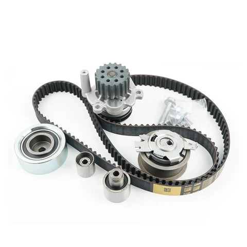 Timing Belt Kit For VW Audi 2.0 TDI EA288 Engine OE 03L198119F Delivers Long Life Minimizes Noise By Resists Heat And Damage Super Long Term Performance Zero Loud Noise Keeps It Running Smooth As Silk.