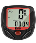 Compact LCD Bike Computer With Odometer And Speedometer Doubles As A Handy Watch Easy Install Sensor Kit Front View