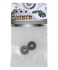 Two Piece Anilox Knurling Tool Set With 1.5mm Pitch Diagonal Coarse Knurl Wheel 19x8mm Built From Steel in packaging