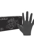 Box of Level 3 Nitrile Gloves For Pro Work, Heavy Duty Disposable, Latex Free, Snug Fit, Textured Fingertips For A Grip You Can Feel.