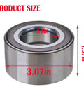 Premium Front Wheel Bearing Hub Assembly With Abs Sensor For Chevrolet Sonic Chevy Trax Buick Encore showing dimensions 1.57in x 3.07in.