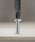 247 Piece Pan Head Wood Screw Set For Home DIY Projects, Stainless Steel 304 Self Tapping Screws, Phillips Drive in wood