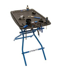 PB-1 Portable Workbench With Folding Steel Legs, Massive 91.5 cm by 58.5 cm Work Surface, Folds Flat for Easy On The Go Transport