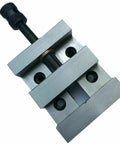 Lathe Swivel 2 Way Vertical Milling Slide 4 X 5 Inch With 88mm Self Centering Vise detailed view of clamp mechanism