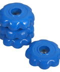 Heavy Duty Gas Cylinder Valve Handles Set of 4 with Hexagonal Aluminum Alloy Industrial Hand Wheels Non Slip Grip for Emergency Valve Opening
