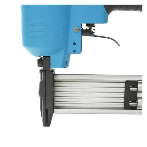 Heavy Duty Yet Ultra Breezy Pneumatic Decorative Stapler And Straight Brad Nailer With Adjustable Depth Control For Sweet Trim Finishes And Flooring Builds No Sweat Operation