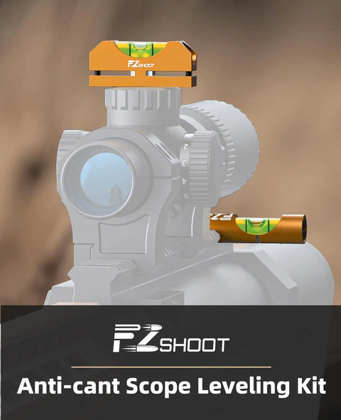Scope Leveling Kit With High Precision Bubble Level And Universal Magnetic Level For Riflescopes Helps You Fine Tune Elevation And Windage