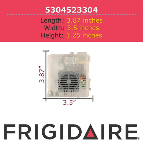 Dishwasher Vent Fan Motor 5304523304 Replacement Part In White, Plug And Play Easy Install, High Quality Craftsmanship For Optimal Performance, Fits Most Standard Dishwashers, Durable, Quiet Operation And Reliable Cooling