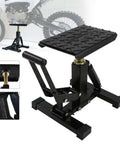 Heavy Duty Dirt Bike Stand Adjustable Jack Stand 1200 Lbs Capacity Engine Stand With Vertical Rise Pro Grade Aluminum