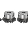 2 Pack Beefy Bevel Gear Set 1 To 1 Ratio 16 Teeth 6mm Shaft Hole 1.5 Module Tapered Bevel Pinion Gear For 90 Degree Steering