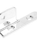 Build Tough Stainless Steel Freezer Door Hinge Replacement For 35mm Household Fridge And Display Cabinet With Slick Pivot Glide Heavy Duty Finish No Fuss Quick Swap, close-up of hinge.