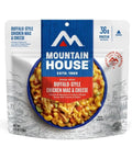 Buffalo Style Chicken Mac And Cheese Freeze Dried Camping Meal With 12 Servings And 30 Year Shelf Life pack front view