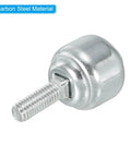 Heavy Duty Roller Ball Transfer Bearing One Half Inch, Eight Pack Stud Mounted For Conveyor Rollers, Carbon Steel Caster Unit