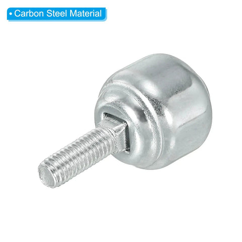 Heavy Duty Roller Ball Transfer Bearing One Half Inch, Eight Pack Stud Mounted For Conveyor Rollers, Carbon Steel Caster Unit