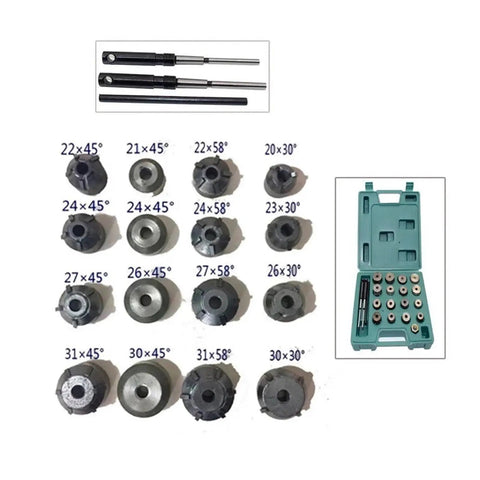 Top Tier Super Material Valve Seat Reamer Kit For Suzuki Motorcycle Repair Tool That Lets You Fix Minor Engine Issues Fast With Durable Wrenches Made For Real Riders Who Love Doing Their Own Work Like A Boss, steel kit with assorted cutters
