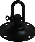 Beefy Stainless Steel Speed Bag Swivel Kit With 360 Degree Ball Bearing Rotation Universal 4 Bolt Base Quick Change Pin Heavy Duty Speed Bag Platform Hardware For Boxing Home Gym, black steel base